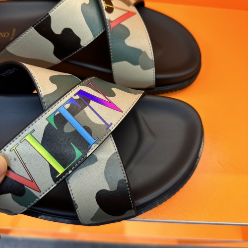 Replica Valentino Slippers For Men #1099313 $56.00 USD for Wholesale
