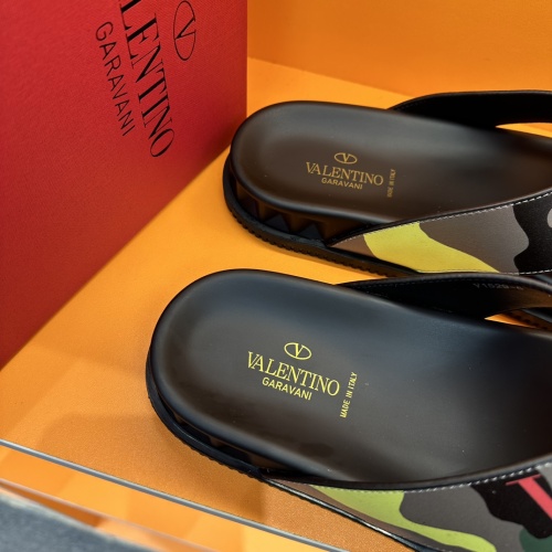Replica Valentino Slippers For Men #1099314 $56.00 USD for Wholesale
