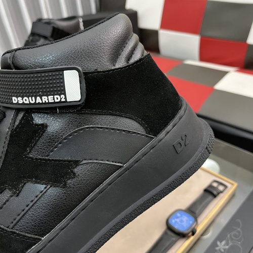Replica Dsquared High Tops Shoes For Men #1099365 $88.00 USD for Wholesale