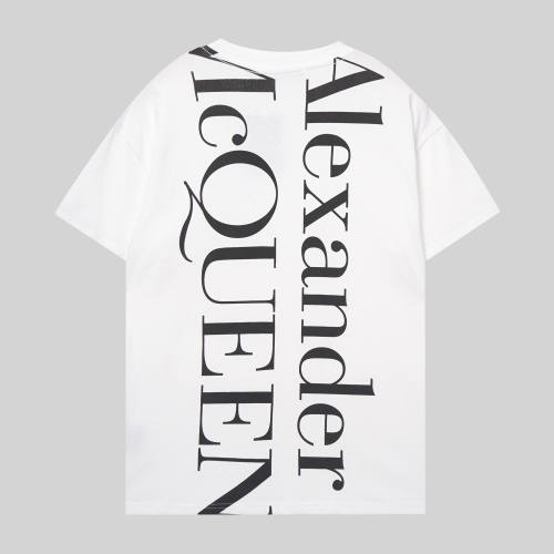 Alexander McQueen T-shirts Short Sleeved For Unisex #1099392 $32.00 USD, Wholesale Replica Alexander McQueen T-shirts