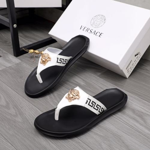 Versace Slippers For Men #1099407 $42.00 USD, Wholesale Replica Versace Slippers