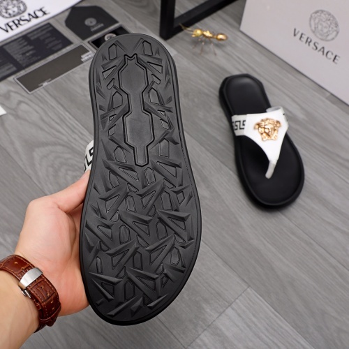 Replica Versace Slippers For Men #1099407 $42.00 USD for Wholesale