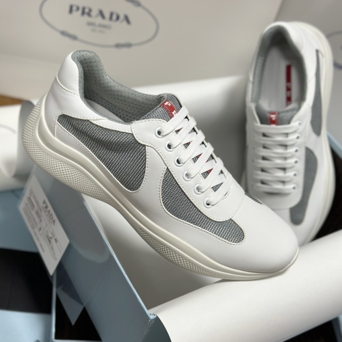 Replica Prada Casual Shoes For Men #1099423 $82.00 USD for Wholesale