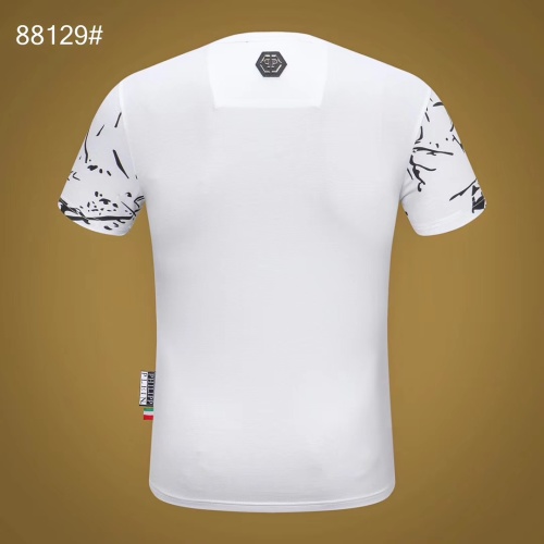 Replica Philipp Plein PP T-Shirts Short Sleeved For Men #1099536 $29.00 USD for Wholesale