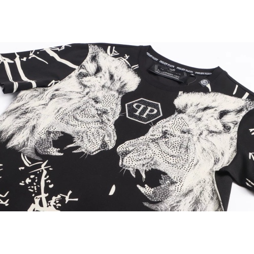 Replica Philipp Plein PP T-Shirts Short Sleeved For Men #1099537 $29.00 USD for Wholesale