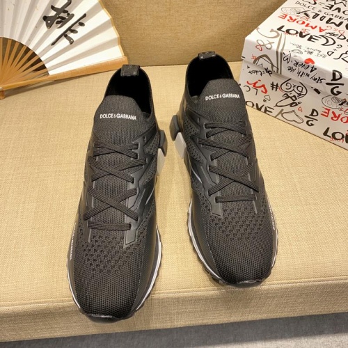 Replica Dolce & Gabbana D&G Casual Shoes For Men #1099555 $68.00 USD for Wholesale