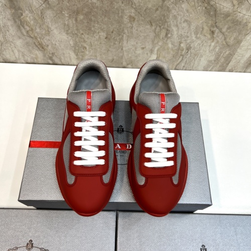 Replica Prada Casual Shoes For Men #1099566 $122.00 USD for Wholesale
