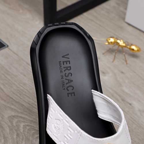 Replica Versace Slippers For Men #1099575 $42.00 USD for Wholesale