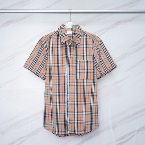 Burberry Shirts Short Sleeved For Unisex #1099587 $32.00 USD, Wholesale Replica Burberry Shirts