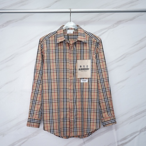 Burberry Shirts Long Sleeved For Unisex #1099627 $38.00 USD, Wholesale Replica Burberry Shirts