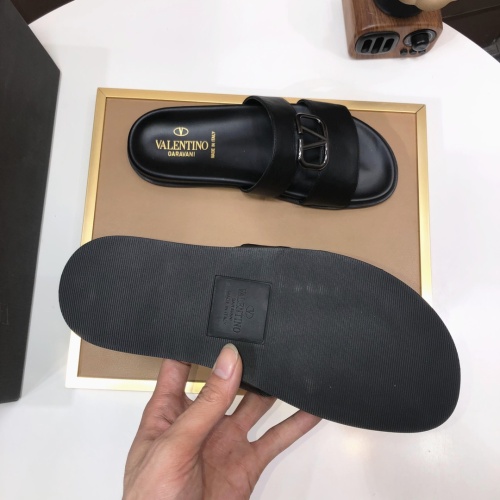 Replica Valentino Slippers For Men #1099637 $82.00 USD for Wholesale