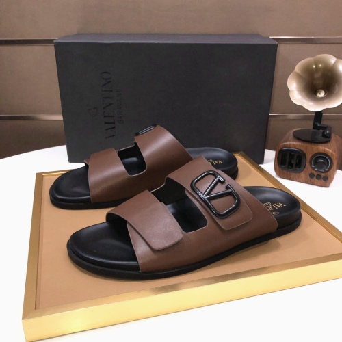 Valentino Slippers For Men #1099638 $82.00 USD, Wholesale Replica Valentino Slippers