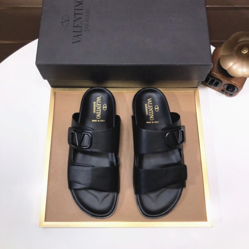 Replica Valentino Slippers For Men #1099640 $82.00 USD for Wholesale