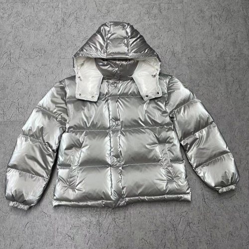 Moncler Down Feather Coat Long Sleeved For Women #1099766 $160.00 USD, Wholesale Replica Moncler Down Feather Coat