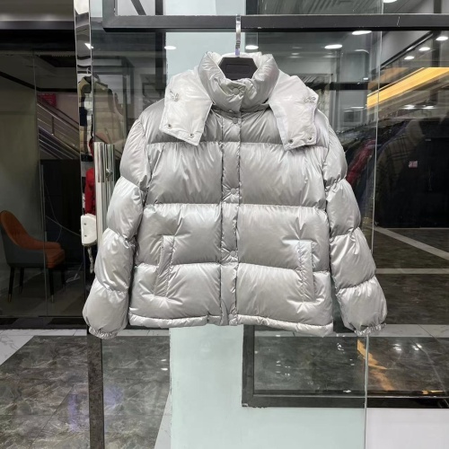 Replica Moncler Down Feather Coat Long Sleeved For Women #1099766 $160.00 USD for Wholesale