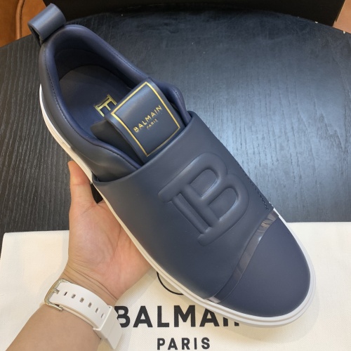 Replica Balmain Casual Shoes For Men #1099840 $82.00 USD for Wholesale