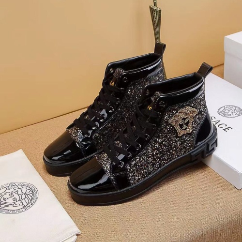 Versace High Tops Shoes For Men #1099954