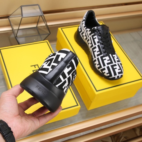Replica Fendi Casual Shoes For Men #1099980 $85.00 USD for Wholesale