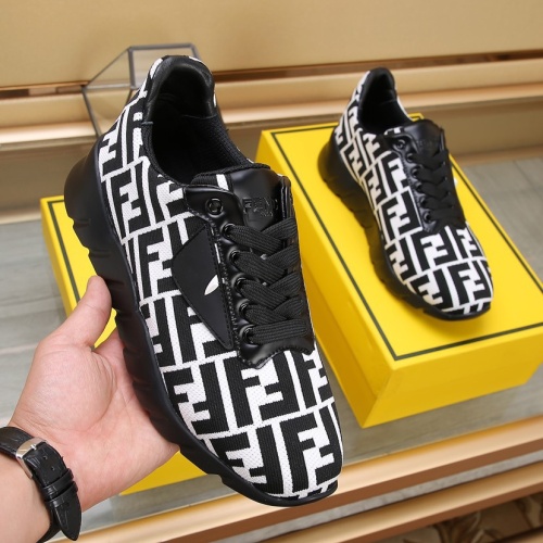 Replica Fendi Casual Shoes For Men #1099980 $85.00 USD for Wholesale