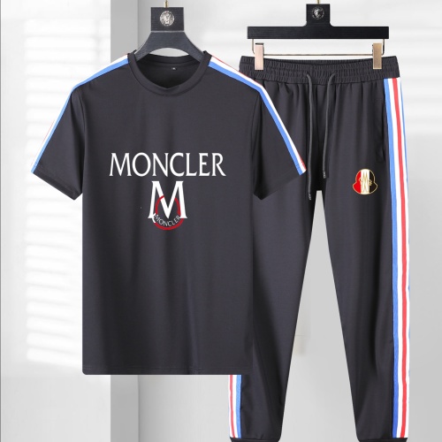 Moncler Tracksuits Short Sleeved For Men #1100007