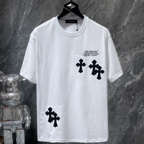 Chrome Hearts T-Shirts Short Sleeved For Unisex #1100011 $34.00 USD, Wholesale Replica Chrome Hearts T-Shirts