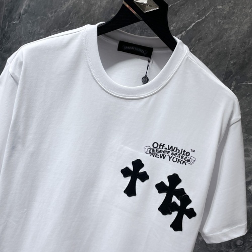 Replica Chrome Hearts T-Shirts Short Sleeved For Unisex #1100011 $34.00 USD for Wholesale