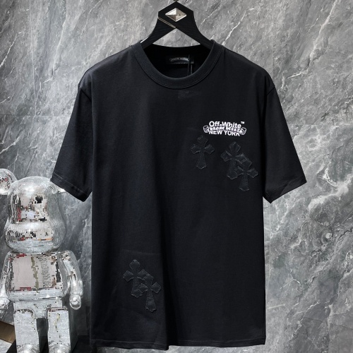 Chrome Hearts T-Shirts Short Sleeved For Unisex #1100012 $34.00 USD, Wholesale Replica Chrome Hearts T-Shirts