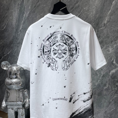Replica Chrome Hearts T-Shirts Short Sleeved For Unisex #1100014 $34.00 USD for Wholesale
