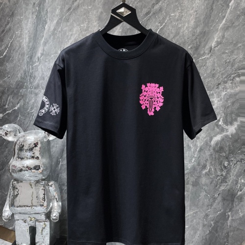 Replica Chrome Hearts T-Shirts Short Sleeved For Unisex #1100016 $34.00 USD for Wholesale