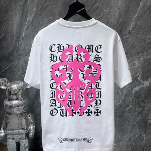 Chrome Hearts T-Shirts Short Sleeved For Unisex #1100017 $34.00 USD, Wholesale Replica Chrome Hearts T-Shirts