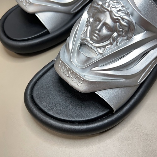 Replica Versace Slippers For Men #1100139 $56.00 USD for Wholesale