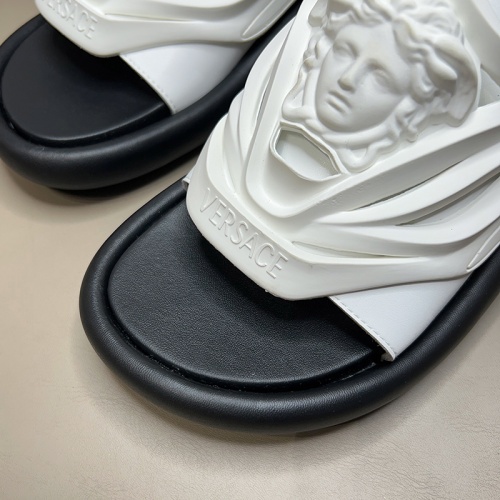 Replica Versace Slippers For Men #1100140 $56.00 USD for Wholesale