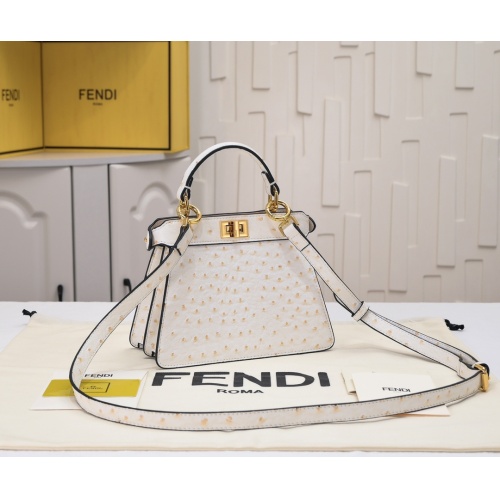 Replica Fendi AAA Quality Messenger Bags For Women #1100777 $92.00 USD for Wholesale