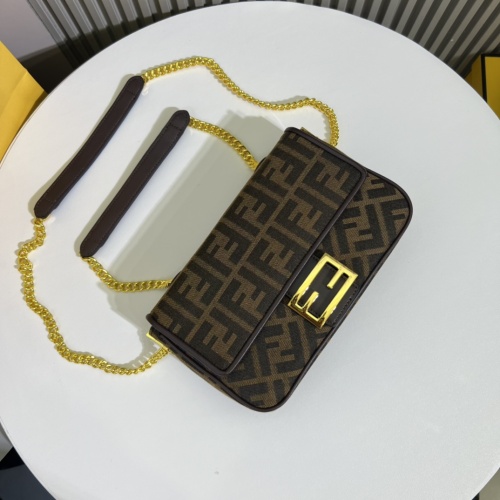 Replica Fendi AAA Quality Messenger Bags For Women #1100801 $88.00 USD for Wholesale
