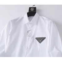 $48.00 USD Prada Shirts Long Sleeved For Men #1093592