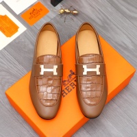 $98.00 USD Hermes Leather Shoes For Men #1094145
