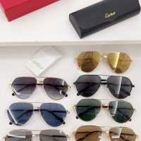 $64.00 USD Cartier AAA Quality Sunglassess #1095178
