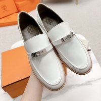 $118.00 USD Hermes Leather Shoes For Women #1097636