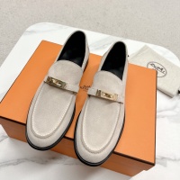 $118.00 USD Hermes Leather Shoes For Women #1097640