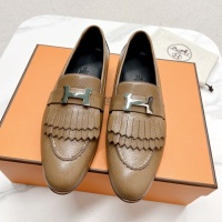 $125.00 USD Hermes Leather Shoes For Women #1097650