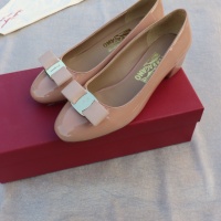 $96.00 USD Salvatore Ferragamo Flat Shoes For Women #1099042