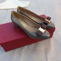 $96.00 USD Salvatore Ferragamo Flat Shoes For Women #1099045