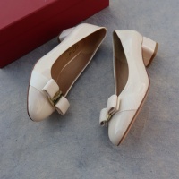 $96.00 USD Salvatore Ferragamo Flat Shoes For Women #1099050