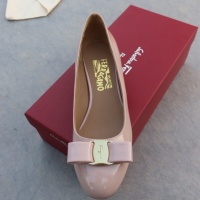 $96.00 USD Salvatore Ferragamo Flat Shoes For Women #1099061