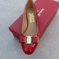 $96.00 USD Salvatore Ferragamo Flat Shoes For Women #1099066