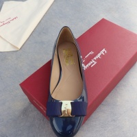 $96.00 USD Salvatore Ferragamo Flat Shoes For Women #1099078