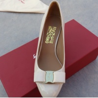 $96.00 USD Salvatore Ferragamo High-Heeled Shoes For Women #1099080