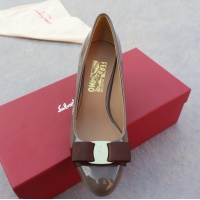 $96.00 USD Salvatore Ferragamo High-Heeled Shoes For Women #1099085