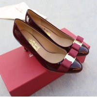 $96.00 USD Salvatore Ferragamo High-Heeled Shoes For Women #1099087