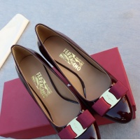 $96.00 USD Salvatore Ferragamo High-Heeled Shoes For Women #1099096